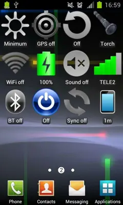 Widget Brightness android App screenshot 5